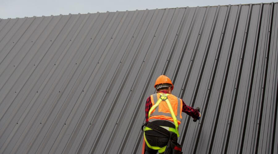 Professional metal roof installation services in Vanderbilt, MI